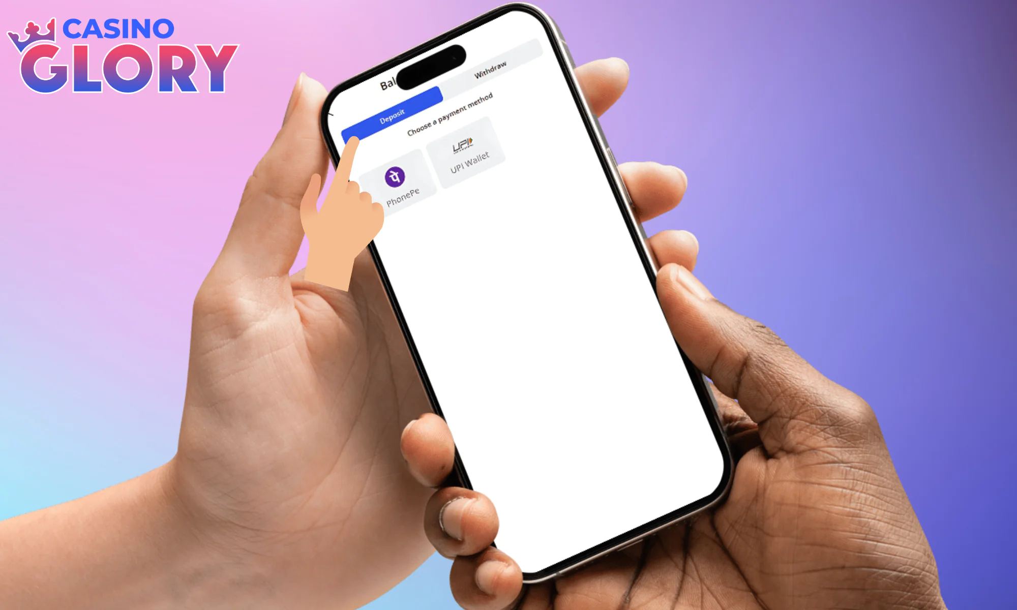 Fund your account to start your adventure